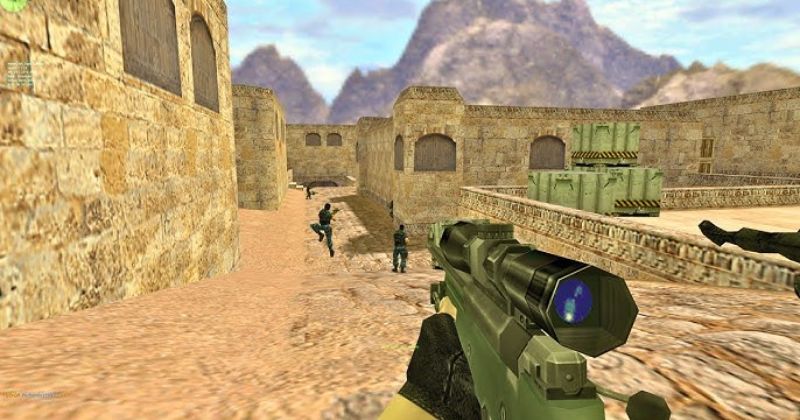 Game fps cũ hay nhất cho thế hệ 8x 9x – Ký ức phòng máy không thể quên 4 Counter-Strike 1.6 (2000)