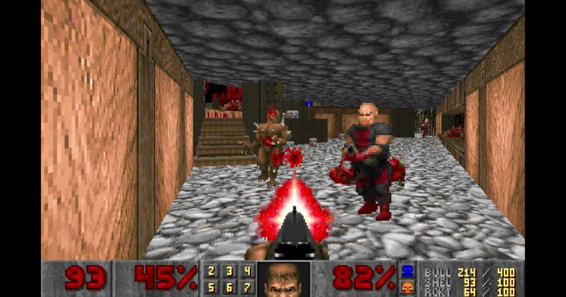 Game fps cũ hay nhất cho thế hệ 8x 9x – Ký ức phòng máy không thể quên 5 Doom (1993)