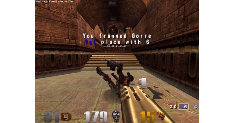 Game fps cũ hay nhất cho thế hệ 8x 9x – Ký ức phòng máy không thể quên 6 Quake III Arena (1999)