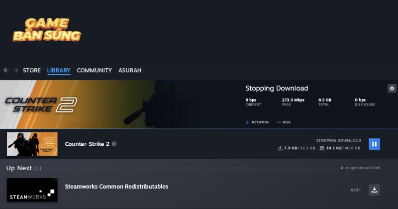 Cách tải và cài đặt game CSGO (CS2) qua Steam