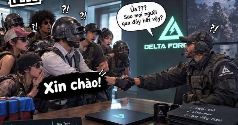 Làn sóng game thủ Việt Nam di cư sang trải nghiệm tựa game Delta Force