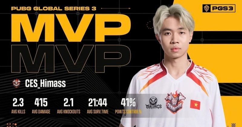 Himass PUBG là ai: Tiểu sử thần đồng bắn súng số 1 Việt Nam 3 Sự nghiệp thi đấu đỉnh cao của tuyển thủ Himass cùng CERBERUS Esports